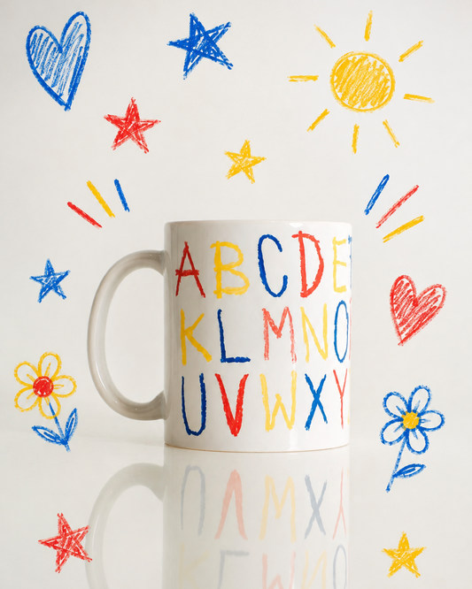 "Alphabet Soup" Mug