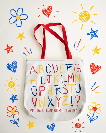 "Alphabet Soup" Tote Bag