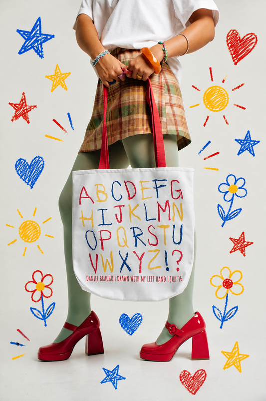 "Alphabet Soup" Tote Bag