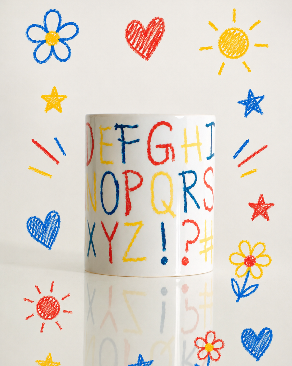 "Alphabet Soup" Mug