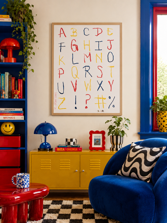 "Alphabet Soup" Poster
