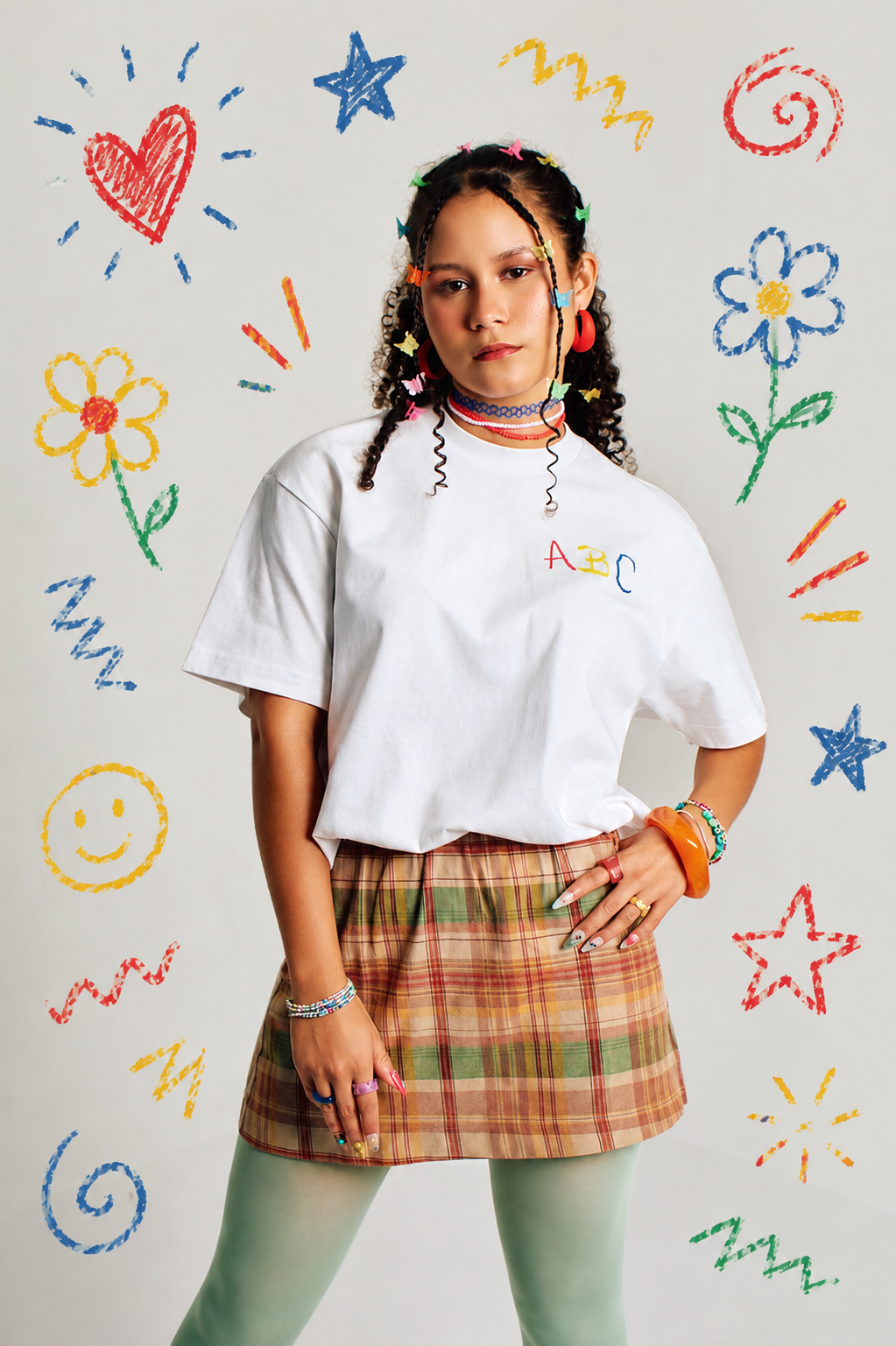 "Alphabet Soup" Unisex Tee Shirt